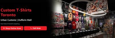 Custom Apparel Printing Toronto | Walk-In Design Services
